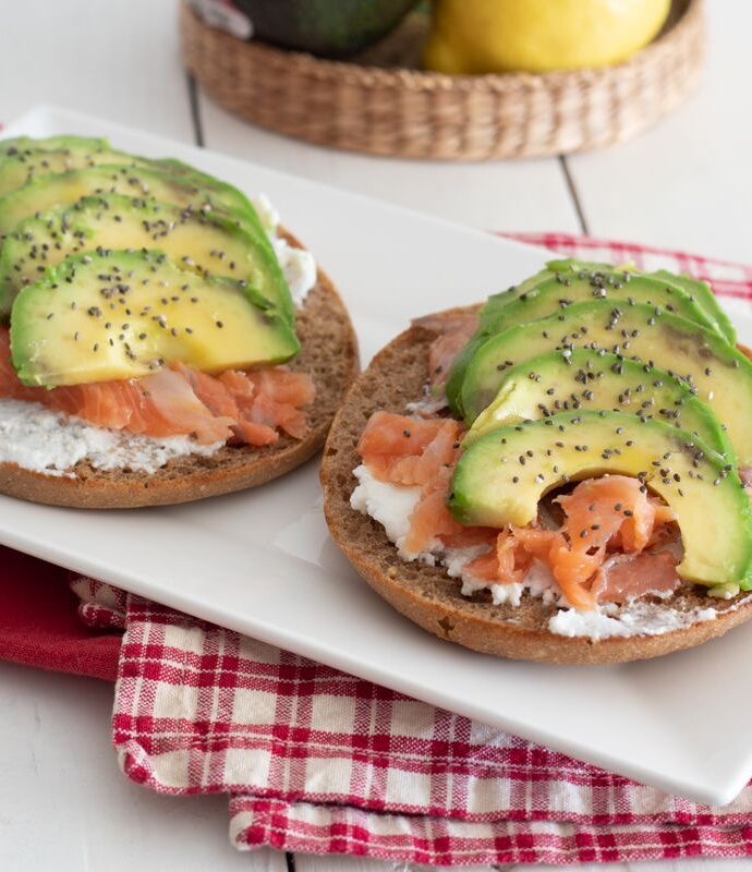Bagels sani per un giorno da campione