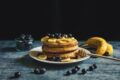 Pancakes mirtilli, limone e vaniglia